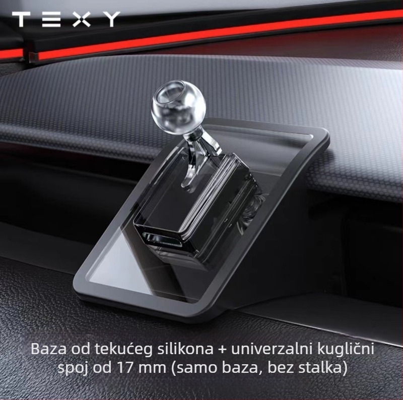 Držač za telefon za Tesla Model 3 i Model Y s električnim stezanjem, montiran na instrument ploču