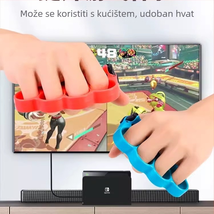 Switch dodatna oprema za sportske igre s osjetom – uključuje ručicu za volan, narukvicu i remen za nogu; za 1 igrača, veličina 35×16,2×5,5 cm, masa 0,416 kg
