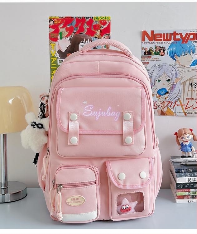Unisex Nylon Ruksak Velikog Kapaciteta, Prozračan i Ultra Lagani Laptop Ruksak Za Srednju i Višu Školu