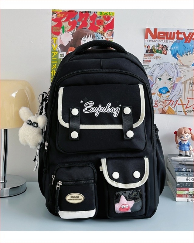 Unisex Nylon Ruksak Velikog Kapaciteta, Prozračan i Ultra Lagani Laptop Ruksak Za Srednju i Višu Školu