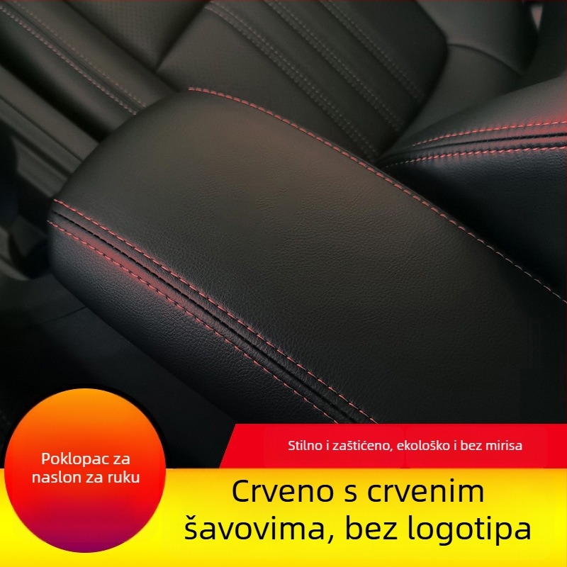 Kožna navlaka za naslon za ruke Audi A4/A4L – dekorativna zaštita, model Ad-a4-a4l-fsxt-00001