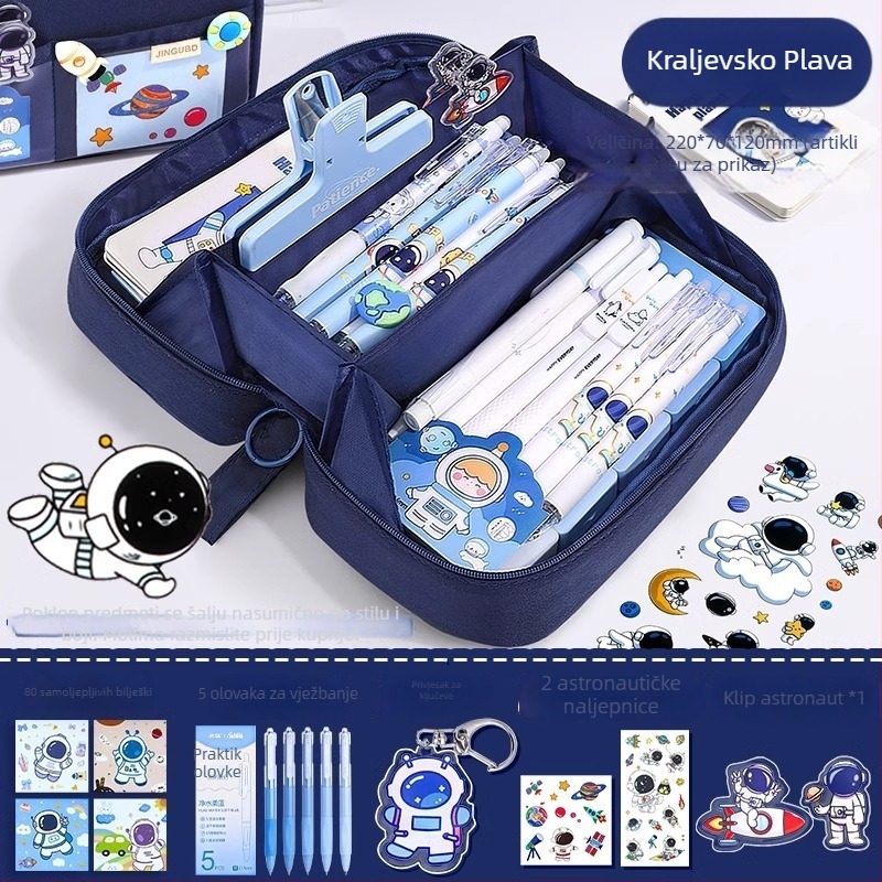 Pernica za učenike s dizajnom Astronaut Vulkan - Oxford materijal, unisex, casual stil