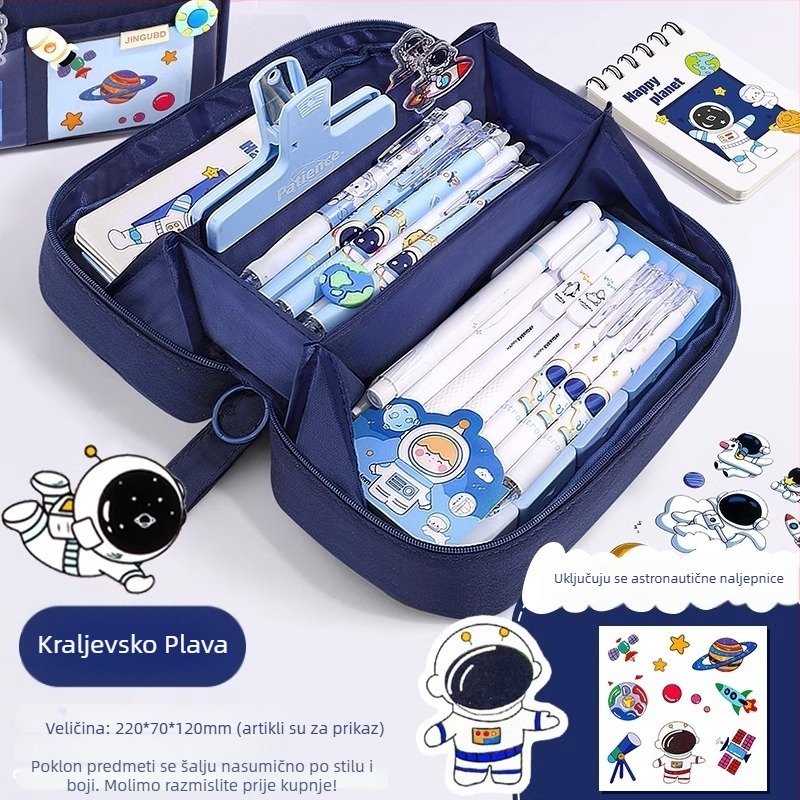 Pernica za učenike s dizajnom Astronaut Vulkan - Oxford materijal, unisex, casual stil
