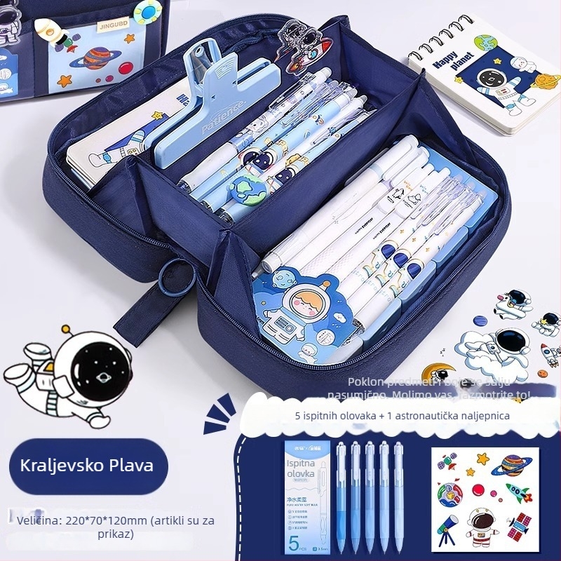 Pernica za učenike s dizajnom Astronaut Vulkan - Oxford materijal, unisex, casual stil