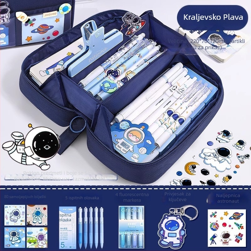 Pernica za učenike s dizajnom Astronaut Vulkan - Oxford materijal, unisex, casual stil
