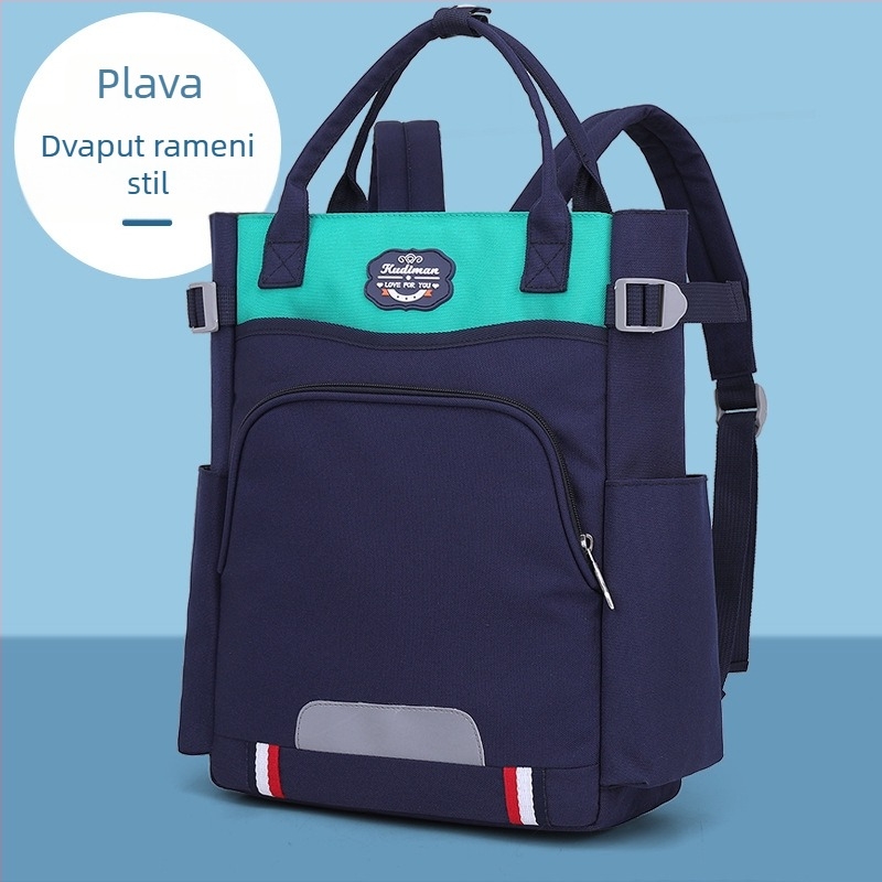 Unisex torba za dopunske satove za osnovnošolce — Oxford tkanina, prozračna, smanjenje opterećenja, podstava od poliestera, model 5100