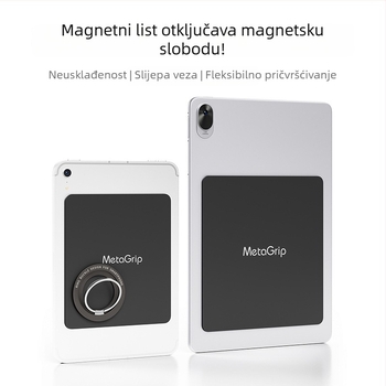 Magnetski list za držač tableta i čitača elektroničkih knjiga (ljepljivi stil) – Univerzalna kompatibilnost