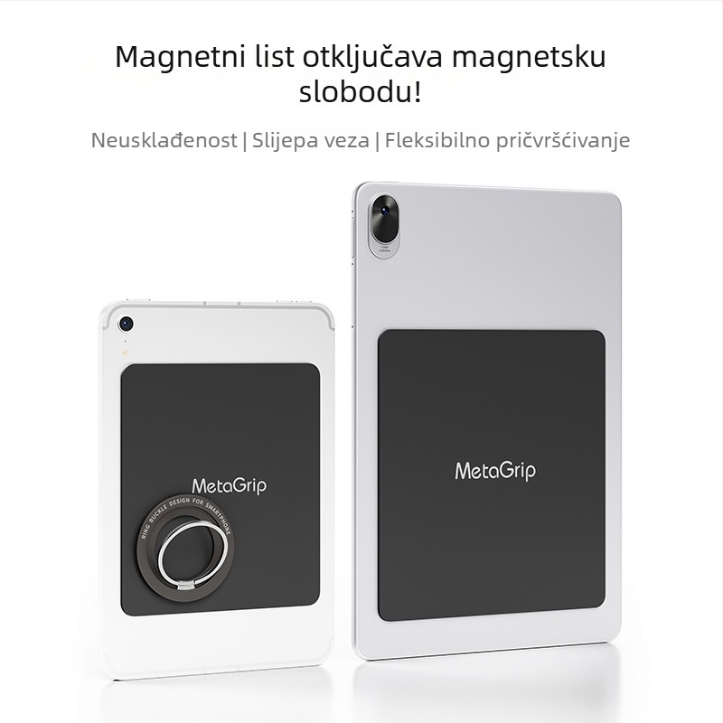 Magnetski list za držač tableta i čitača elektroničkih knjiga (ljepljivi stil) – Univerzalna kompatibilnost