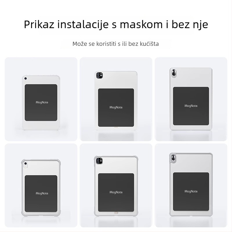 Magnetski list za držač tableta i čitača elektroničkih knjiga (ljepljivi stil) – Univerzalna kompatibilnost