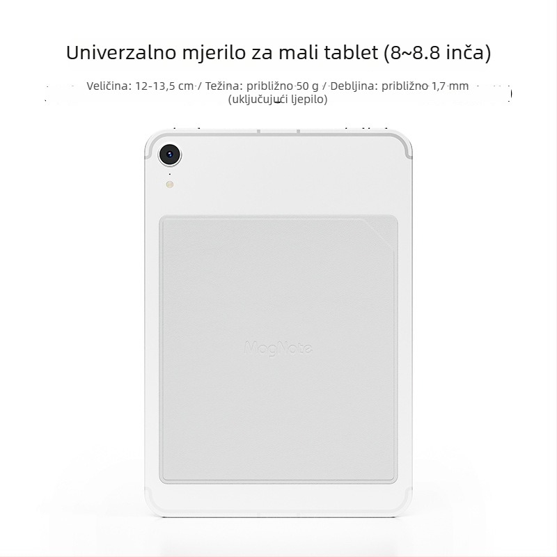Magnetski list za držač tableta i čitača elektroničkih knjiga (ljepljivi stil) – Univerzalna kompatibilnost