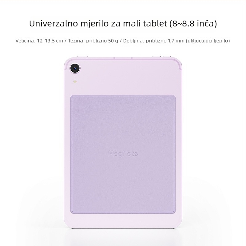Magnetski list za držač tableta i čitača elektroničkih knjiga (ljepljivi stil) – Univerzalna kompatibilnost