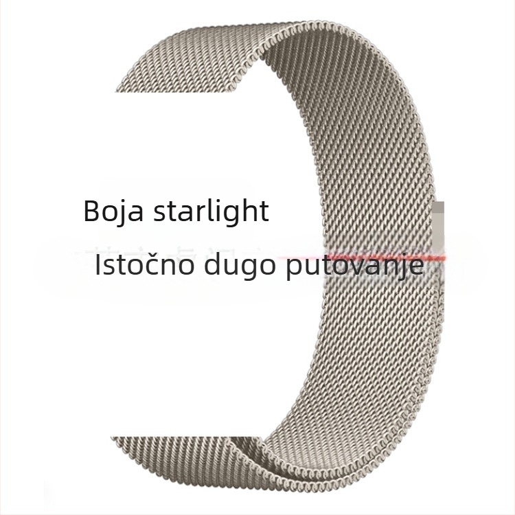 S10 metalni magnetski Milanese remen za Apple Watch