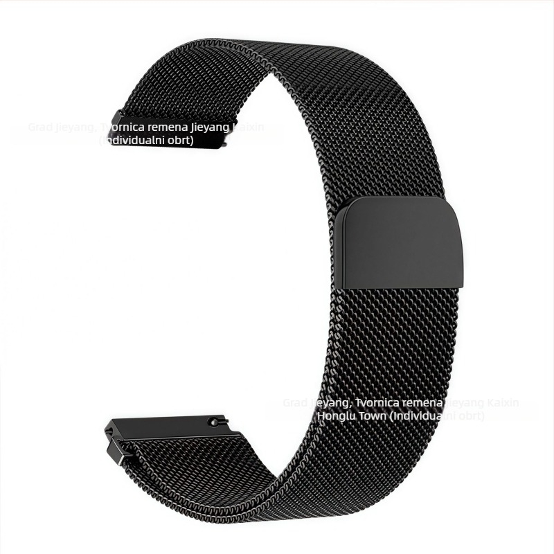 Milanska magnetska nehrđajuća čelična narukvica za Huawei Watch GT5/Watch5, 18mm-22mm