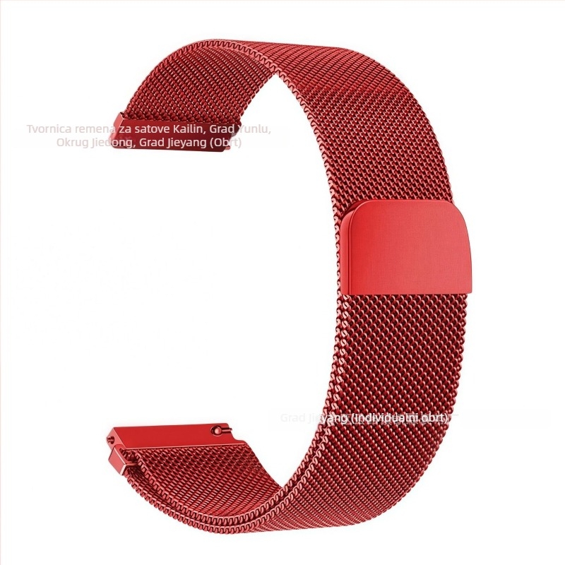 Milanska magnetska nehrđajuća čelična narukvica za Huawei Watch GT5/Watch5, 18mm-22mm