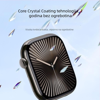 Prednji zaštitni film za Apple Watch Series S7/S8/S9/S10 – hidrogel, otpornost na padove