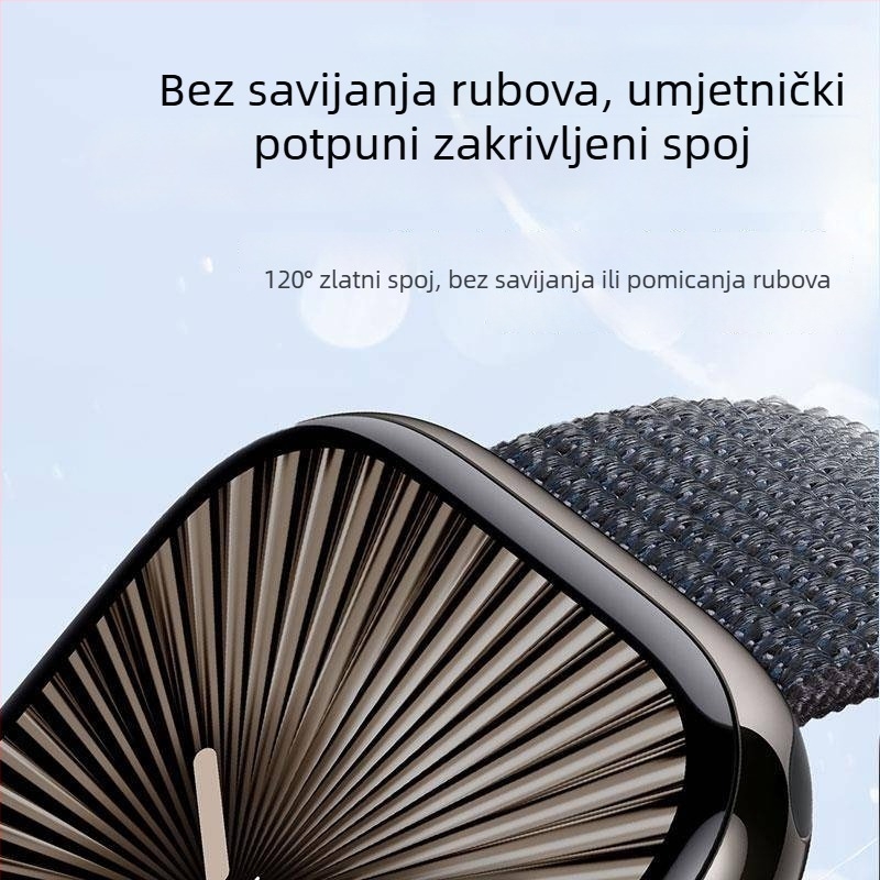 Prednji zaštitni film za Apple Watch Series S7/S8/S9/S10 – hidrogel, otpornost na padove