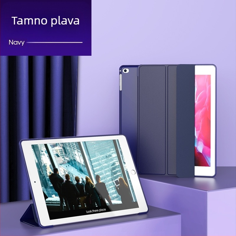 Vimay zaštitna futrola za iPad s disipacijom topline, magnetskim zatvaračem, nosačem, TPU, reljefni dizajn, podrška načinu spavanja