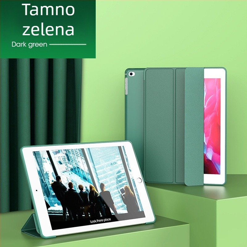 Vimay zaštitna futrola za iPad s disipacijom topline, magnetskim zatvaračem, nosačem, TPU, reljefni dizajn, podrška načinu spavanja