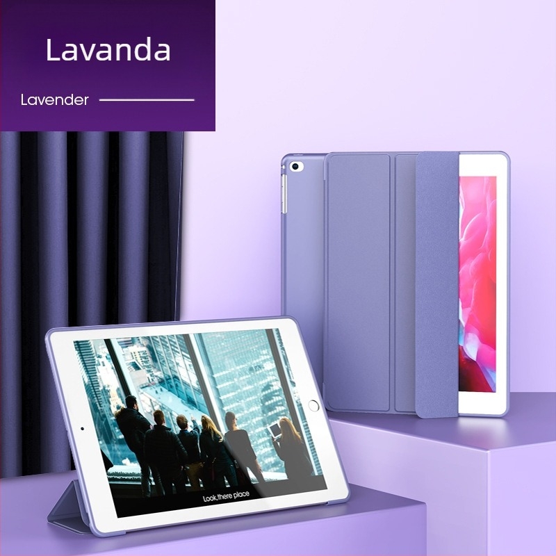 Vimay zaštitna futrola za iPad s disipacijom topline, magnetskim zatvaračem, nosačem, TPU, reljefni dizajn, podrška načinu spavanja