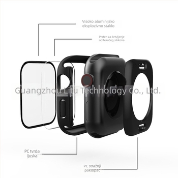 Vodootporna zaštitna futrola za Apple Watch s integriranom zaštitom zaslona od stakla i 360° potpuno pokrivenost