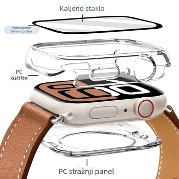 Sve-u-jednom vodootporna zaštitna kutija za Apple Watch s integriranim zaštitnim filmom za zaslon