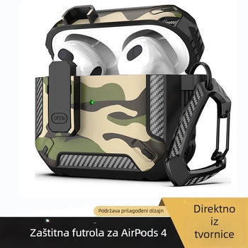 Kućište za AirPods Pro 3 i AirPods 4 s kamuflažnim uzorkom