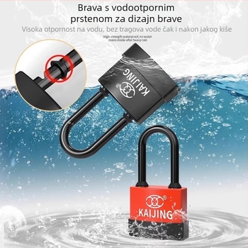 Sigurnosna brava Type C, željezno tijelo, Neck Strength branda, stil lagani luksuz, za svakodnevnu uporabu