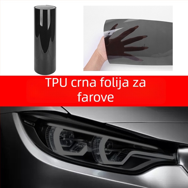 TPU film za svjetla s promjenom boje po osvjetljenju, samoreparirajuća zaštitna folija protiv ogrebotina za prednja i stražnja svjetla