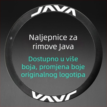Film za promjenu boje kotača JAVA cestovni bicikl – ljepljiv, JAVA uzorak