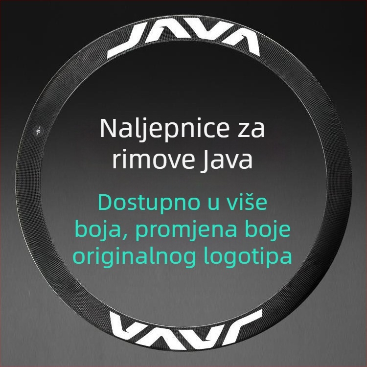 Film za promjenu boje kotača JAVA cestovni bicikl – ljepljiv, JAVA uzorak