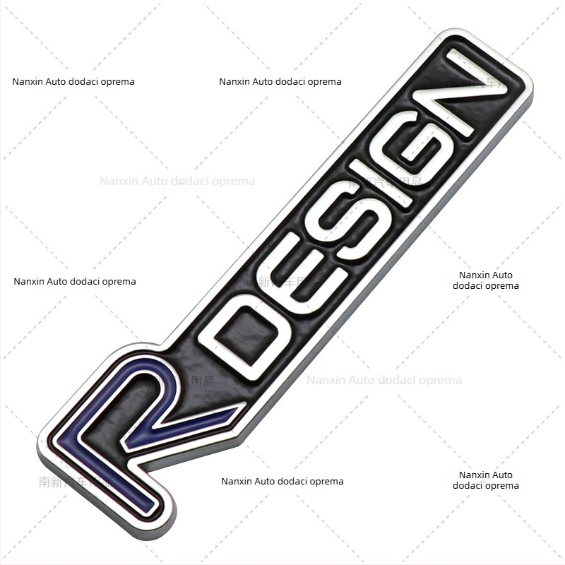 RDESIGN 3D metalna automobilna značka za Volvo – prilagodba loga