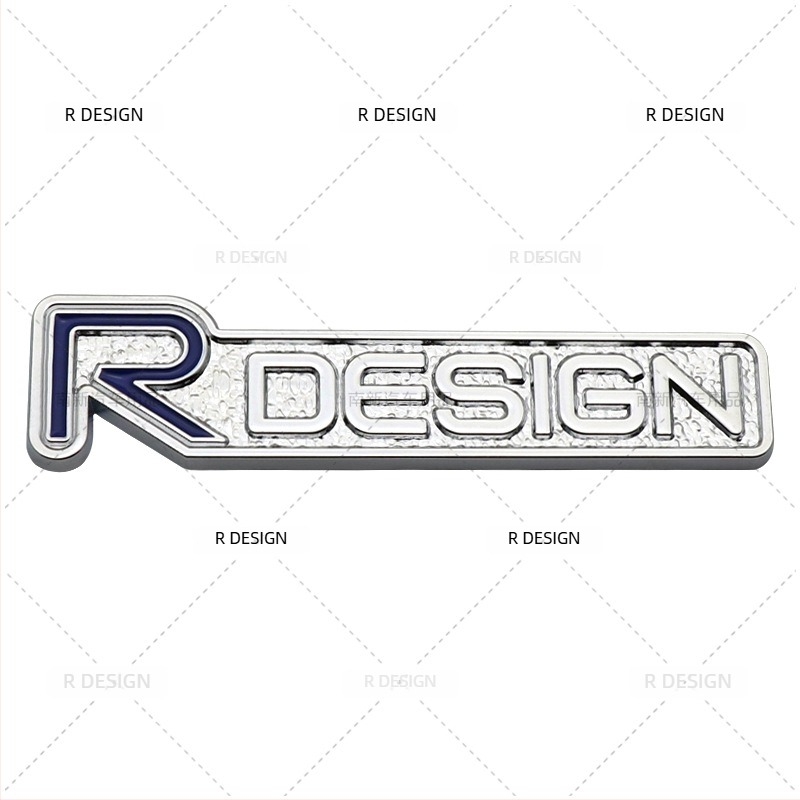 RDESIGN 3D metalna automobilna značka za Volvo – prilagodba loga