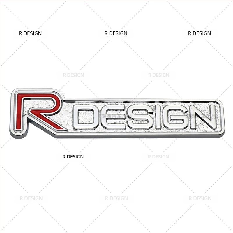 RDESIGN 3D metalna automobilna značka za Volvo – prilagodba loga