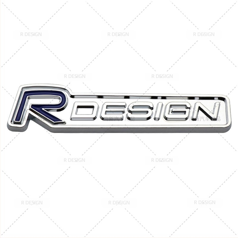 RDESIGN 3D metalna automobilna značka za Volvo – prilagodba loga