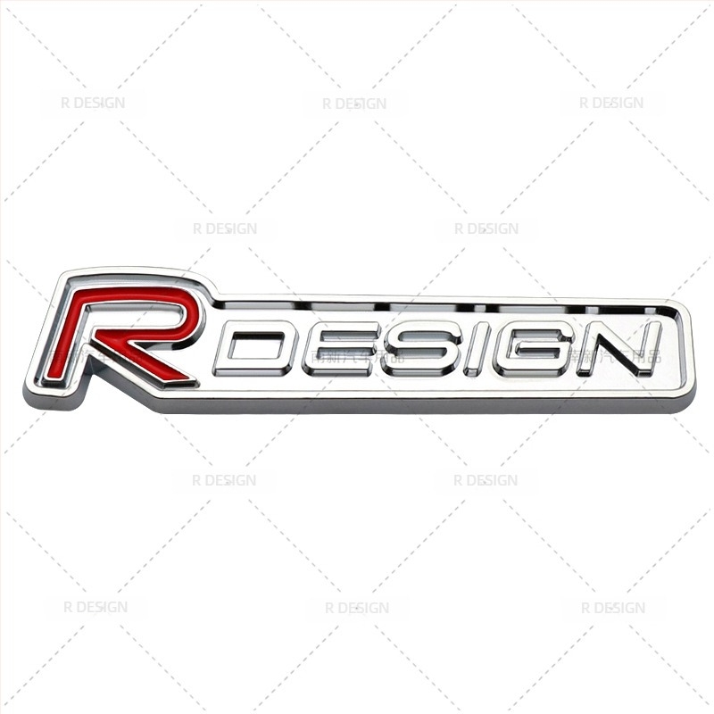 RDESIGN 3D metalna automobilna značka za Volvo – prilagodba loga