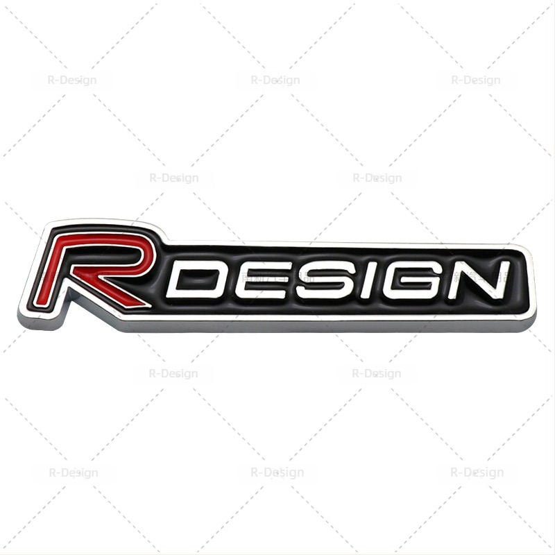 RDESIGN 3D metalna automobilna značka za Volvo – prilagodba loga