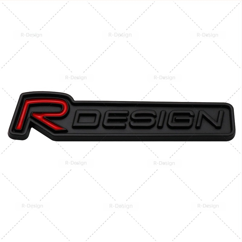 RDESIGN 3D metalna automobilna značka za Volvo – prilagodba loga