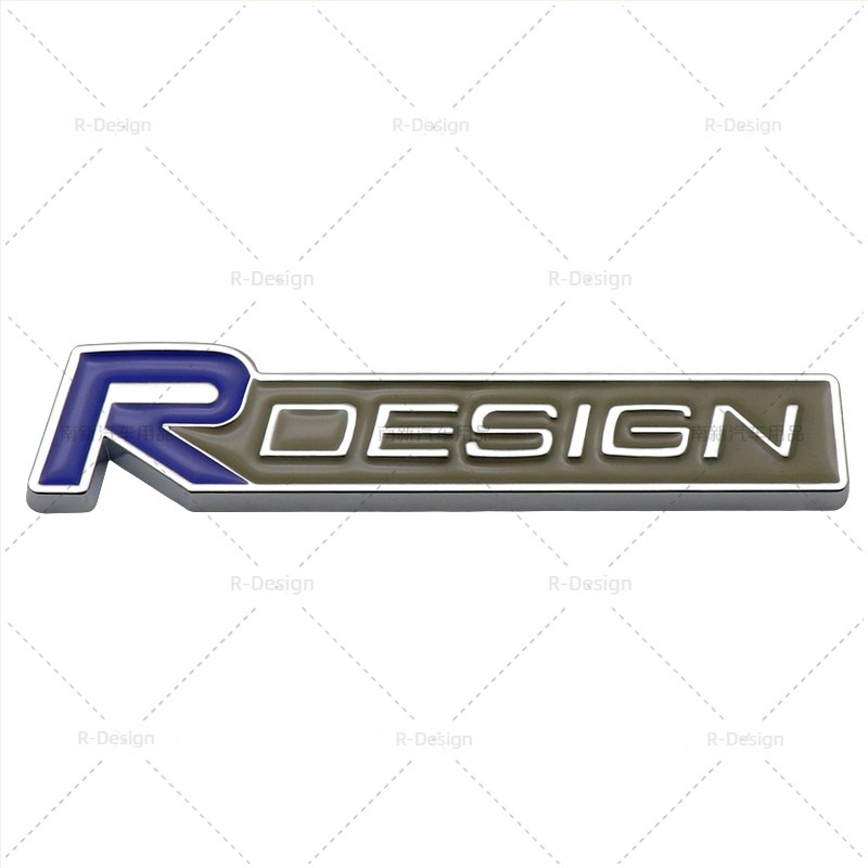 RDESIGN 3D metalna automobilna značka za Volvo – prilagodba loga