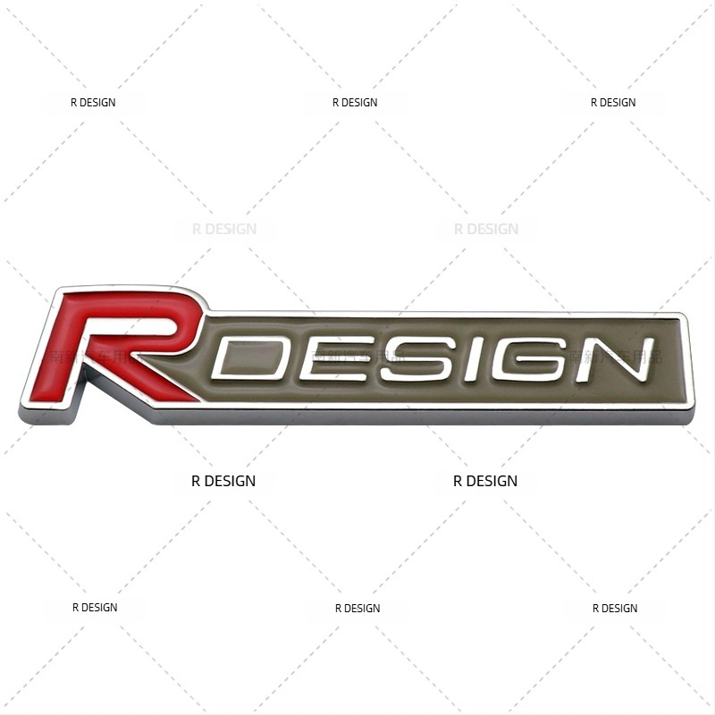 RDESIGN 3D metalna automobilna značka za Volvo – prilagodba loga