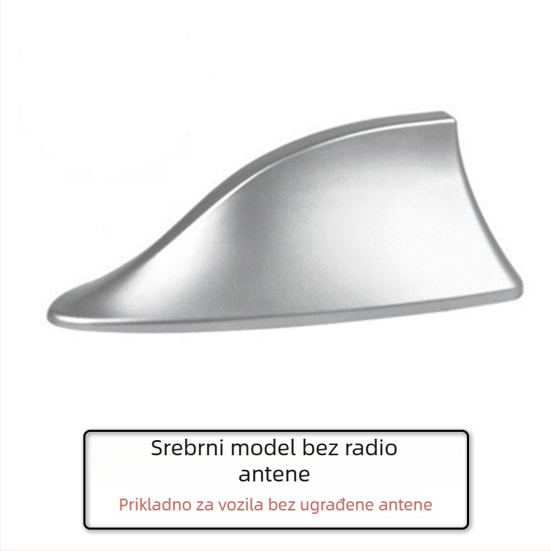 Auto antena u obliku žralove peraje; Instalacija: ljepilom; Napon: 12V; Struja: 12A; Životni vijek: 999999