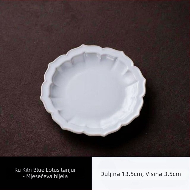 Porcelanski pladanj za voće od Craftsman's Constant Ceramics, novi kineski stil, nacionalni trend, proljeće 2013