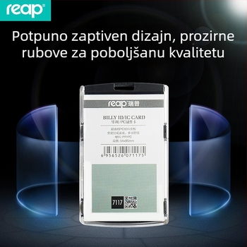 Rip držač kartica, ABS materijal, Tip kartice, Moderan minimalistički stil, Pogodno za uredske i poslovne potrebe