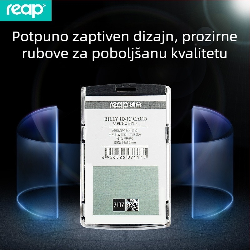 Rip držač kartica, ABS materijal, Tip kartice, Moderan minimalistički stil, Pogodno za uredske i poslovne potrebe