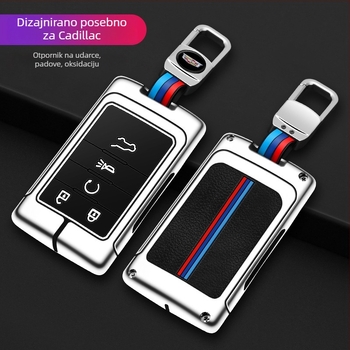 Kućište ključa Cadillac XTS/ATS/SRX/CTS - cinkov legura, moderan dizajn, LONGSNOL