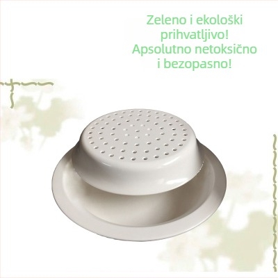 A5 melaminska dvostruka posuda za odvod knedli, imitacija porculana, okrugli tanjur za knedle i voće, kineski stil
