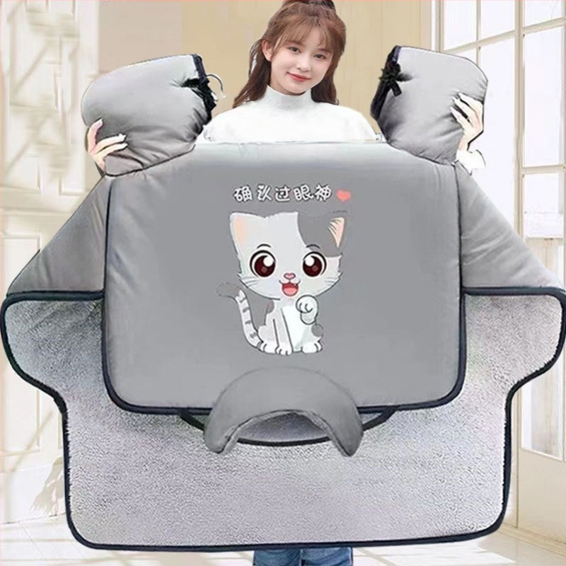 Pokrov vjetrobranskog elektromobilnog bicikla, Oxford platno, vodootporan, standardni dizajn, za odrasle, ručno uklanjanje