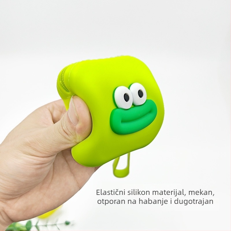 Silikonska torbica za ključeve – životinjski uzorak, ulični stil, vodootporna, unisex