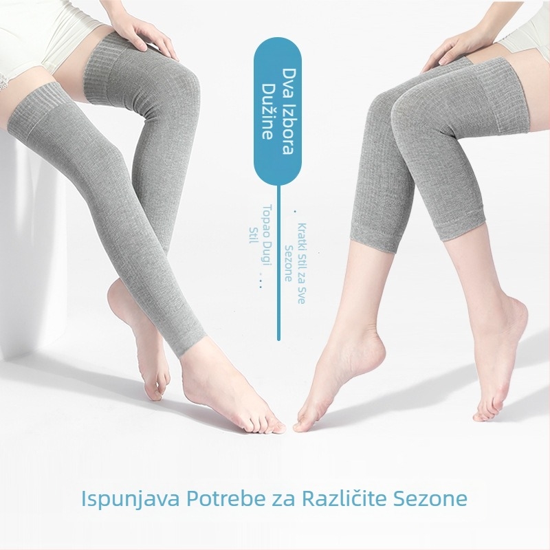 Grijana koljena podloga za sport i ples – univerzalna zaštita koljena; materijali: poliestersko vlakno i regenerirana vlakna celuloze; vrijeme grijanja: 16 sati ili više; pogodna za trčanje, vožnju bicikla, fitness