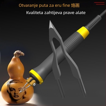 Profesionalni vrh za pyrografiju – električno grijani vrh za graviranje