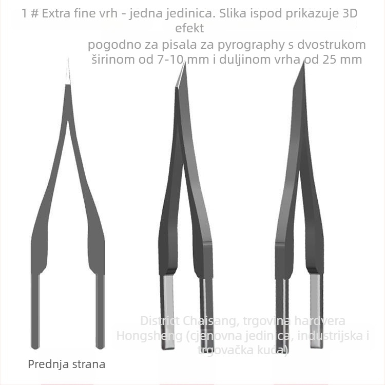 Profesionalni vrh za pyrografiju – električno grijani vrh za graviranje